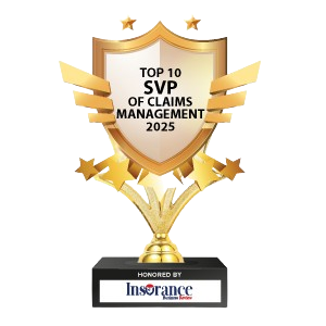 Top 10 SVP of Claims Management - 2025