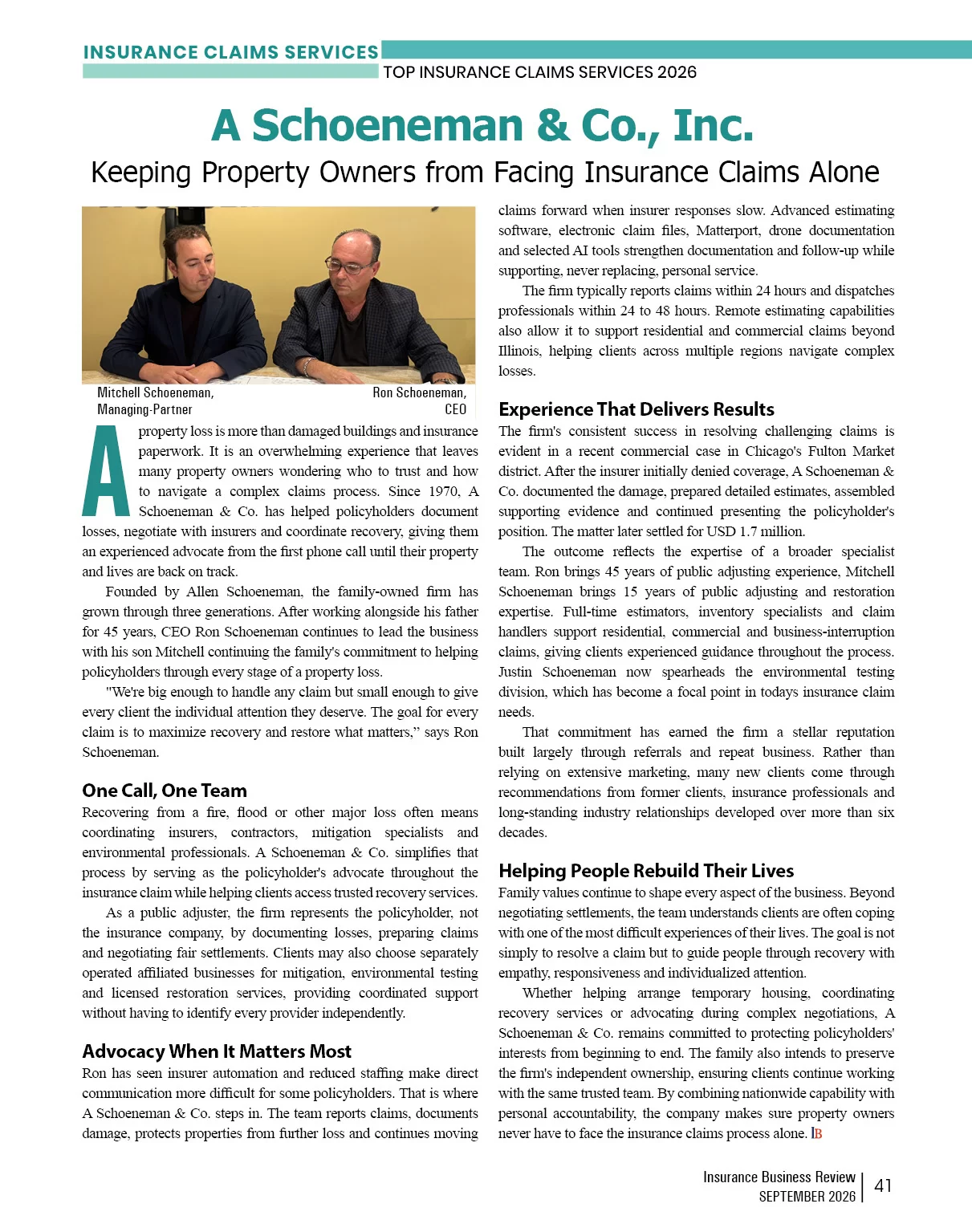 Claim Management | Insurance Business Review