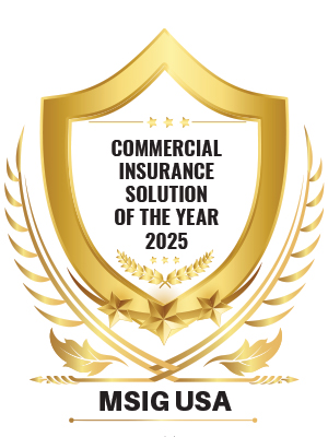 Commercial Insurance Solution of the Year 2025